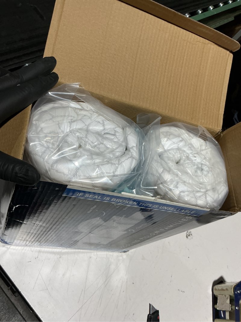 Condition photo showing Good Condition for Side Sleeper Pillow for Side and Back Sleepers -Cooling Cervical Neck Pillows for Neck and Shoulder Pain Relief, Adjustable Shredded Memory Foam Pillows King Size Set of 2, Bed Pillow for Adults