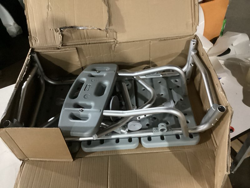 Condition photo showing Good Condition for Medline Transfer Bench for Bathtubs and Showers, Adjustable Shower Bench and Bath Seat For Seniors and adults, Slip-resistant Feet, Heavy-Duty 400 lb. Weight Capacity, Tool-Free Assembly