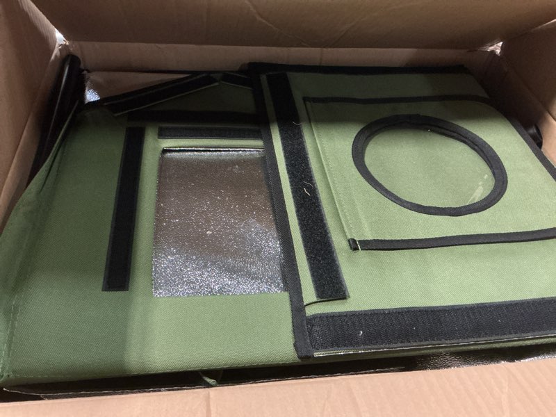 Condition photo showing Good Condition for Heated Cat House for Outside Weatherproof in Winter, Large Insulated Feral Cat Shelter with Pet Heating Pad for Multi Kittens Puppies, UL Certified, Elevated Base with Chew-Resistant Cord (20"x16") L-20"x16"