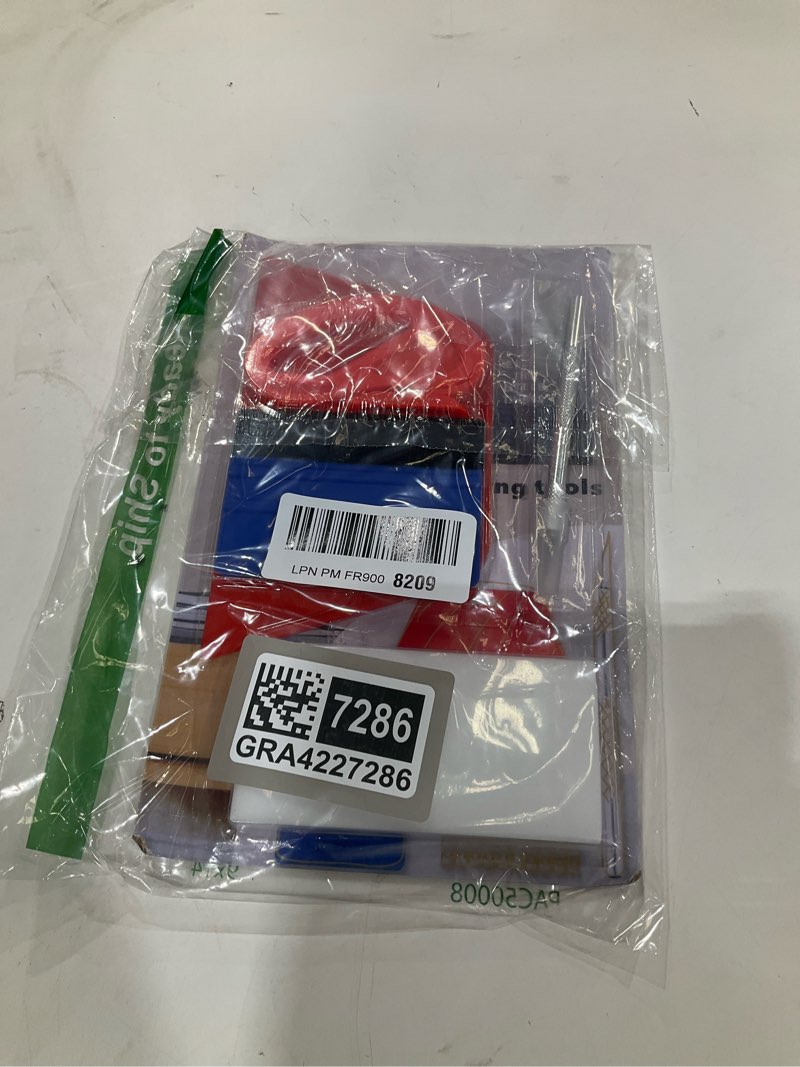 Condition photo showing New/Like New for wallpaper smoothing tool kit, multi-function 15 pcs smoother tools set for contact paper peel and stick wallpaper car wrap vinyl window tint glass film wallpaper glue adhesive brush tray roller knife classic kit