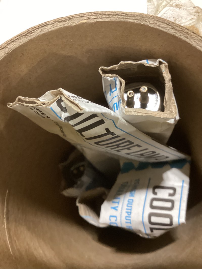 Condition photo showing As Is for VIVOSUN T5 Grow Light Bulbs 4 Ft 46 Inches, 54W 6500K HO Fluorescent Tubes Light Bulbs, Cool White T5 Bulb for 46 Inches T5 Light Fixtures, T5 Grow Lights for Indoor Plants, 4 Ft 54W Pack of 5 4 Feet