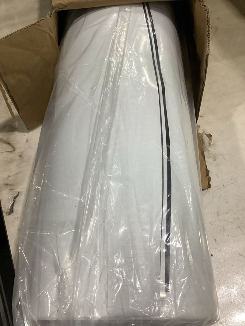 Condition photo showing Good Condition for crawl space vapor barrier, 10 mil 10'x100', thick plastic sheeting, drop cloth vapor barrier covering for crawl space encapsulation, heavy duty plastic sheeting, black and white panda film 10mil-10'x100'