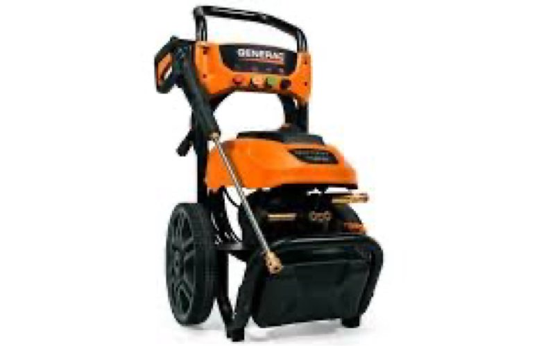 Generac 8888 2700 PSI 1.2 GPM Electric-Powered Residential Pressure Washer - Powerful & Efficient Cl
