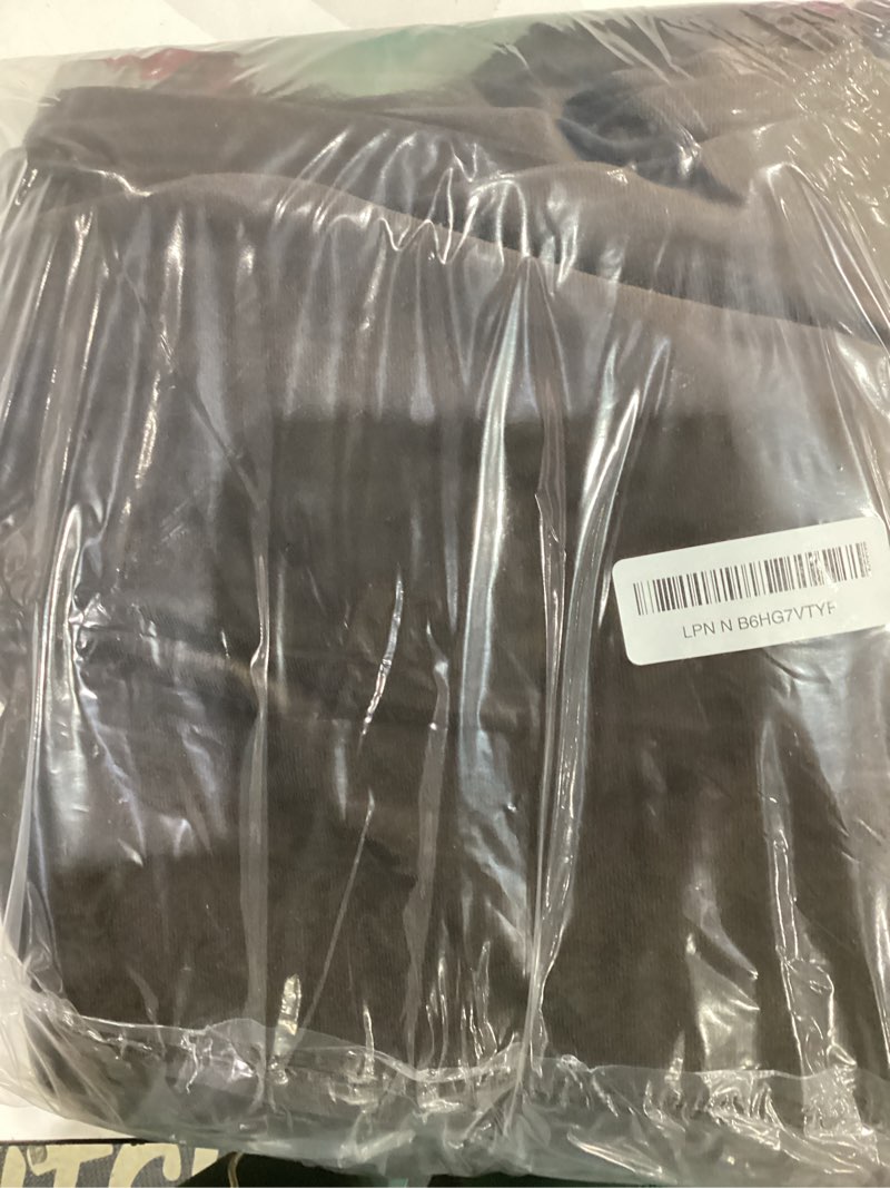 Condition photo showing As Is for SNITIE Brown 108 in Long Velvet Curtains with Back Tab and Rod Pocket Thermal Insulated Soft Privacy Light Filtering Velvet Drapes for Bedroom and Living Room, Set of 2 Panels, 52 x 108 Inches Long 52"W x 108"L (Pack of 2) Brown