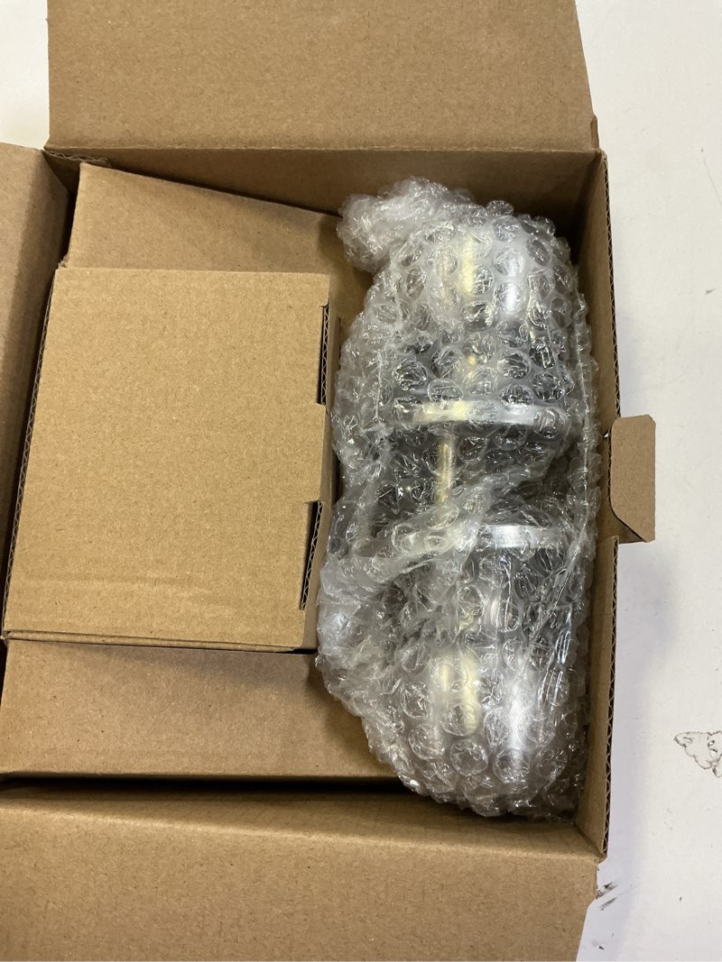 Condition photo showing Good Condition for BESTTEN Keyed Same Exterior Door Knob and Single Cylinder Deadbolt Combo Set, Keyed Alike Entry Door Knobs with Lock and Keys for Entrance and Front Door, Satin Nickel 1 PK Deadbolt Lockset Satin Nickel