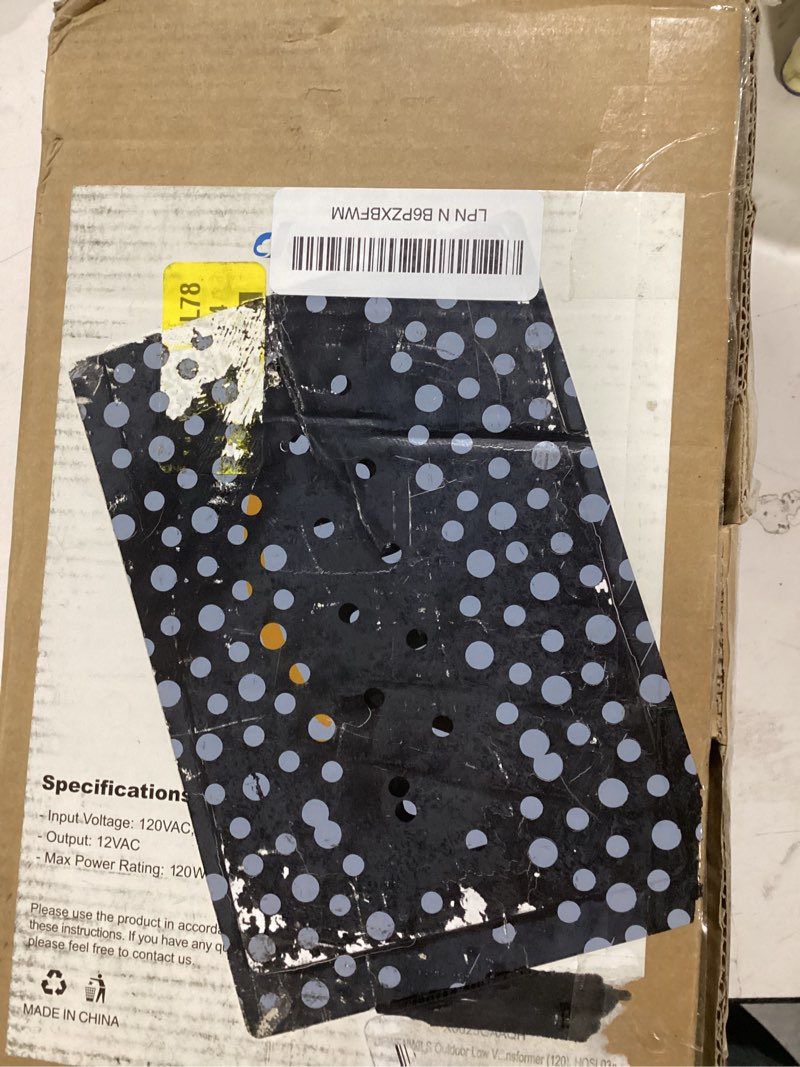 DEWENWILS 120W Low Voltage Landscape Transformer, Outdoor Transformer with Timer and Photocell Senso