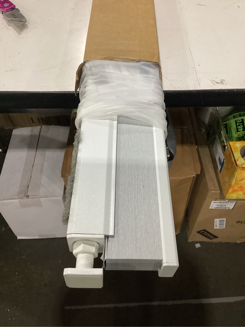 Condition photo showing Good Condition for aosky 100% blackout no drill cellular shades blinds for indoor windows, no tools thermal insulated black out cordless honeycomb blinds for bedroom living room window, 35.5" w x 64" h, white blackout-white 35.5"w x 64"h