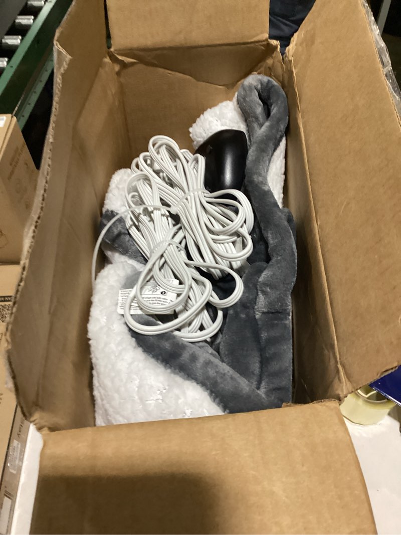 Condition photo showing Good Condition for Bedsure Electric Blanket Queen Size - Dual Control Heated Blanket Queen, GentleSoft Fast Heating with 10 Time Settings & 10 Heat Settings, Warm Gift for Grandma (84x90 inches, Grey) 01 - Grey Queen