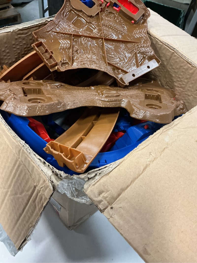 Condition photo showing Good Condition for Monster Jam, Mini Launchers Set, Includes Monster Mutt and Earth Shaker 1:87 Scale Die-Cast Monster Trucks, Kids Toys for Boys Ages 3 4 5 6+ Supercharge Speedway Playset
