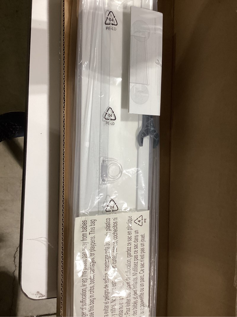 Condition photo showing New/Like New for Lazblinds Upgraded Magnetic Top Down Bottom Up (TDBU) Honeycomb Blinds, No Drill No Tools Easy Install Cordless Cellular Shades for Windows 23" W x 72" H, White - Light Filtering White - Light Filtering 23"W x 72"H