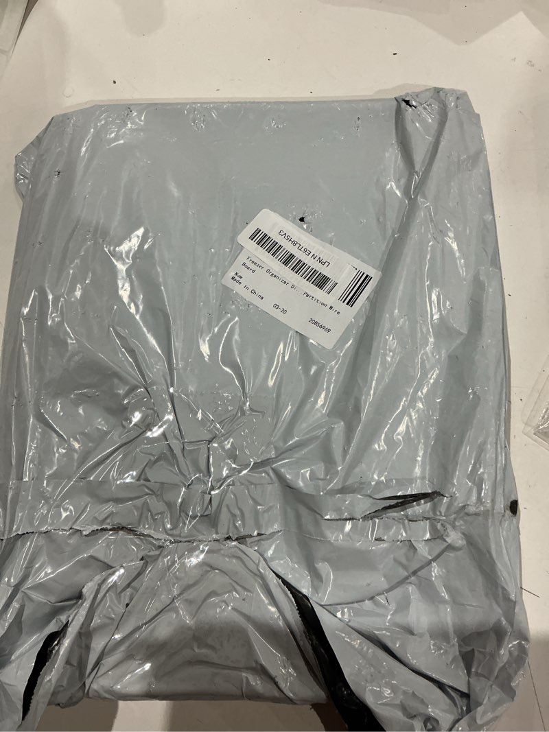 Condition photo showing Good Condition for bestyash freezer organizer divider adjustable chest freezer organizer with breathable layered mesh for refrigerator and freezer food and beverage storage 15.9x15.9x12.6 inches