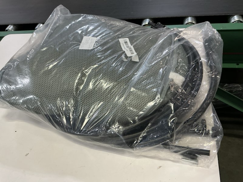 Condition photo showing As Is for sunhoo elevated cat bed for indoor cats raised kitten hammock large high puppy cot off floor self-supporting small pet chair with metal frame washable cushion easy assembly 23 * 17 * 8.3 in (white)