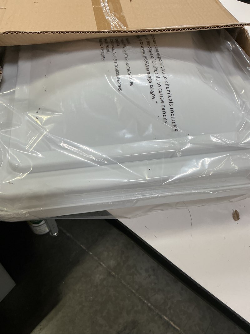 Condition photo showing New/Like New for 2 Pack 14" Universal Roof Vent Cover Vent Lid Replacement for RV, Trailer, Camper, Motorhome Roof Vent Cover White White Vent Cover