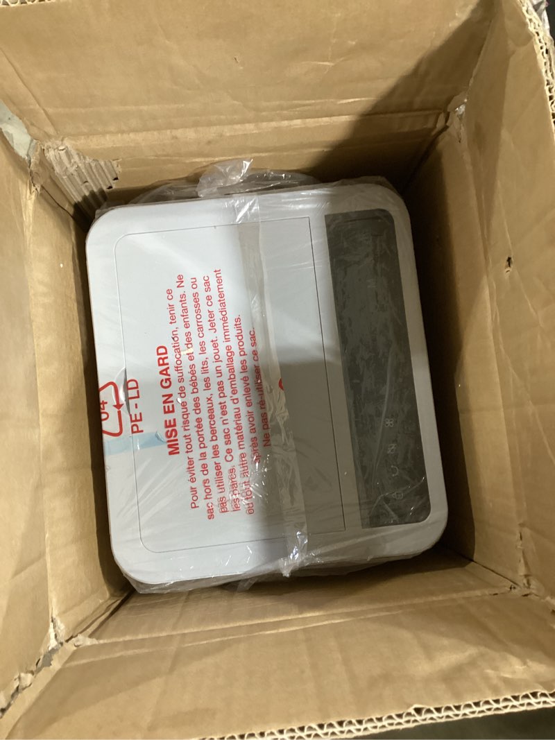 Condition photo showing Good Condition for evaporative air cooler with remote & timer, 2200+ cfm portable fan that blows cold air for large room, home office, bedroom - 2.1gal high-capacity tank, 3 modes, whisper quiet 30db & sleep mode white