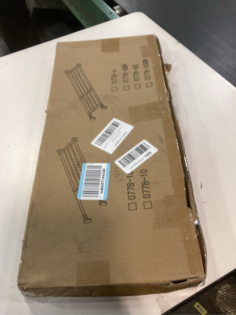 Condition photo showing Good Condition for Hershii Tension Shelf Expandable Rod Closet System Heavy Duty Clothes Hanger Adjustable DIY Storage Organizer Shoe Rack 60-100cm/23.62-39.37inches Ivory