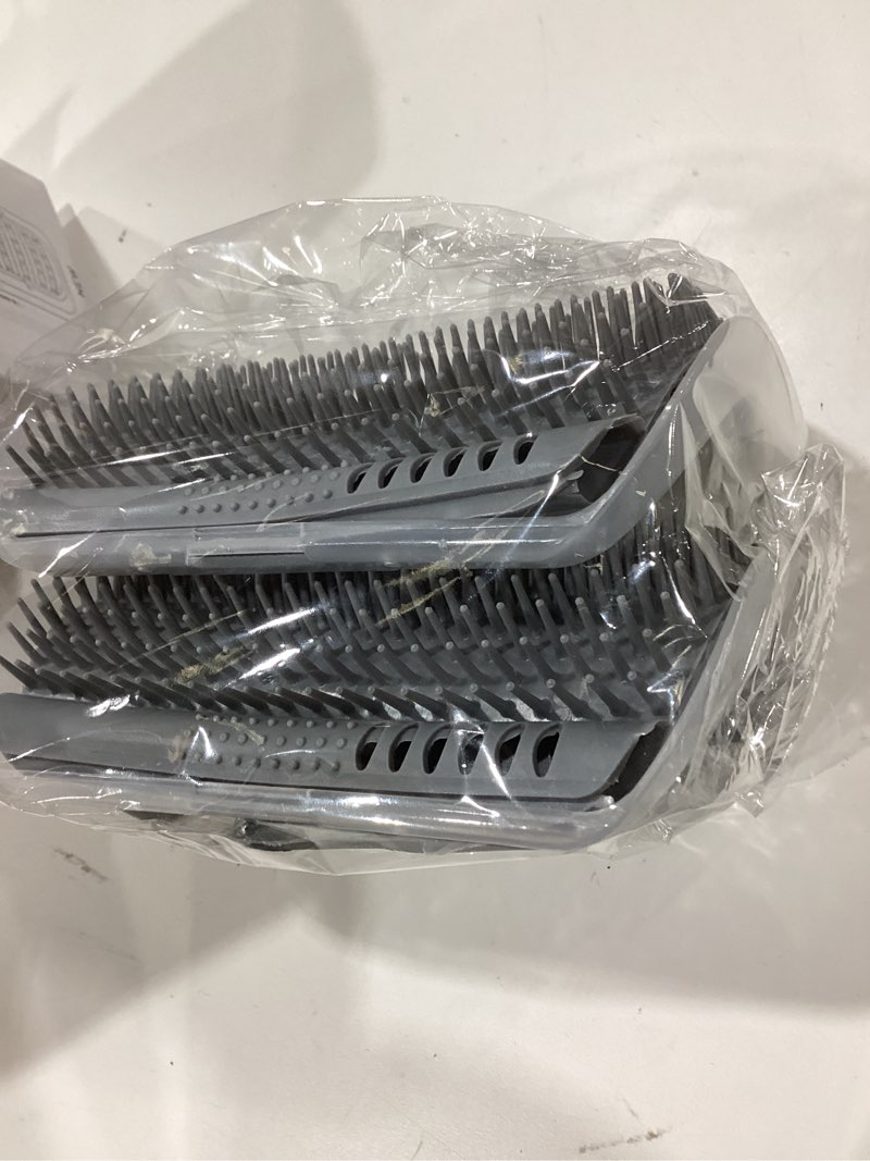 Condition photo showing Good Condition for miwoowim extended (6.1") 2 pack self grooming cat brush - wall corner scratcher with massage combs for long and short fur cats, kittens (grey)