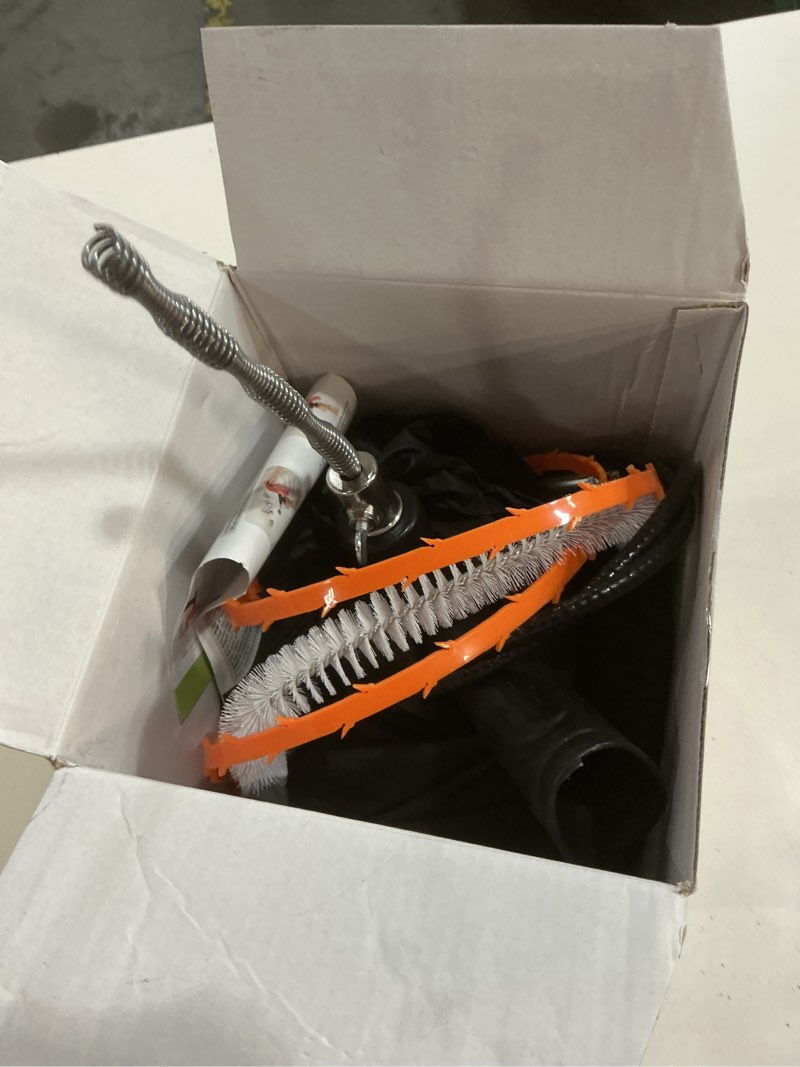 Condition photo showing Good Condition for 33 ft drain snake auger, plumbing snake drain hair clog removal tool, sink unclogger drain, heavy duty drum auger, cleaner tool for bathroom kitchen tub shower drain clog remover with gloves 33 ft drain auger