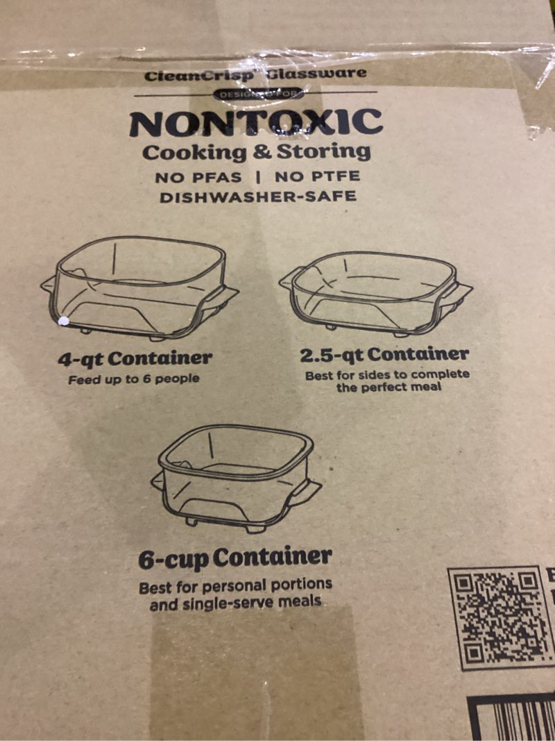 cooking and storing containers