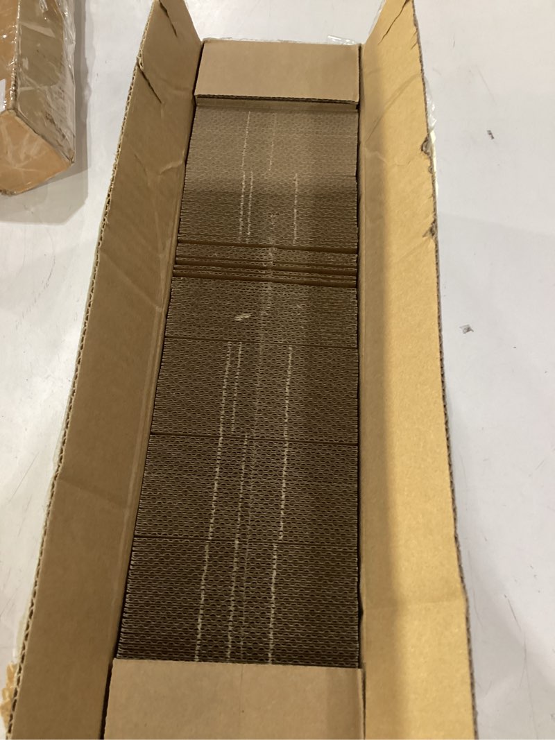 Condition photo showing Good Condition for calenzana 3.5x4.5 browm corrugated cardboard sheets, flat card boards inserts for crafts, packing, shipping, moving, mailing, 200 pack 3.5x4.5 b 200 pack