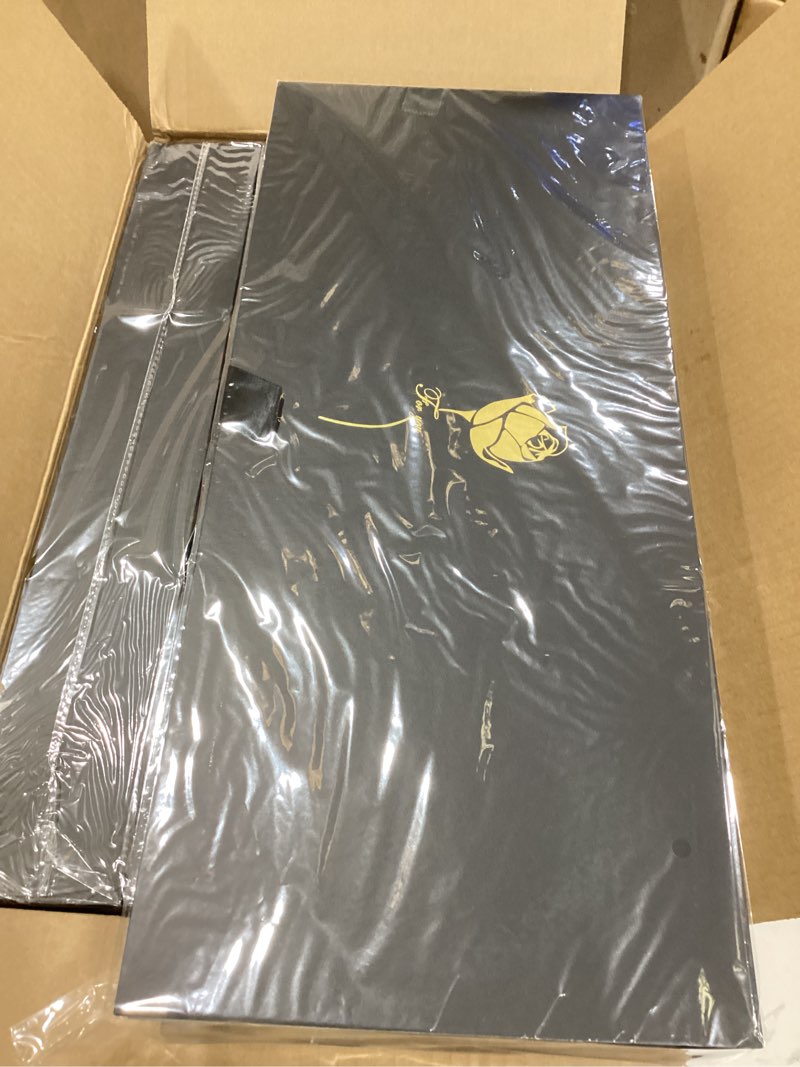 Condition photo showing Good Condition for PYQTH 4 Pcs Empty I Love You Box Valentines Boxes Large Thicker Letter Shaped Fillable Flowers Gift Box I Heart U Packaging Box for Valentines Mothers Day Wedding Anniversary Birthday (Black)