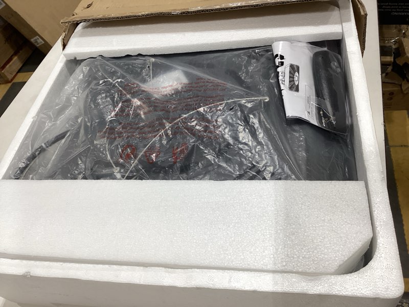 Condition photo showing New/Like New for Star Patio Electric Patio Heater, Outdoor Heater with Remote and Touch Switch, 750W/1500W Infrared Hanging Heaters with SQUARE SHAPE Black Finish, IP45 Waterproof, STP1568-RMLED-SQN2025