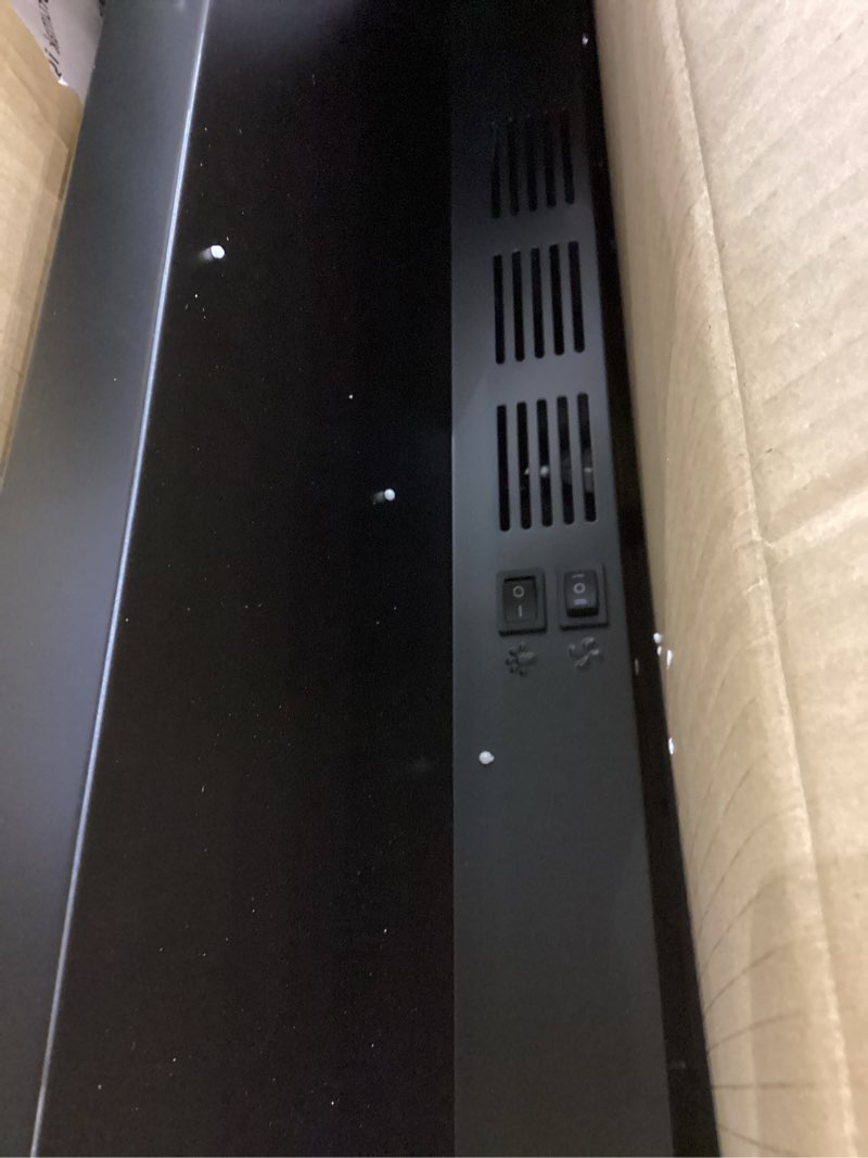 Condition photo showing New/Like New for Under Cabinet Range Hood 30 inch, Ducted/Ductless Convertible Kitchen Stove Hood, Stainless Steel Vent Hood w/Rocker Button Control, 2 Speeds Exhaust Fan, 280CFM, Black 30 inch Black