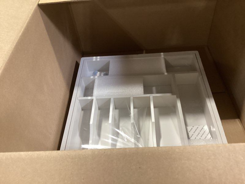 Condition photo showing Good Condition for kitchenedge premium silverware, flatware and utensil organizer for kitchen drawers, food-safe contract grade, expandable from 14.5 to 25 in, white bamboo white bamboo from 14.5" to 25" wide