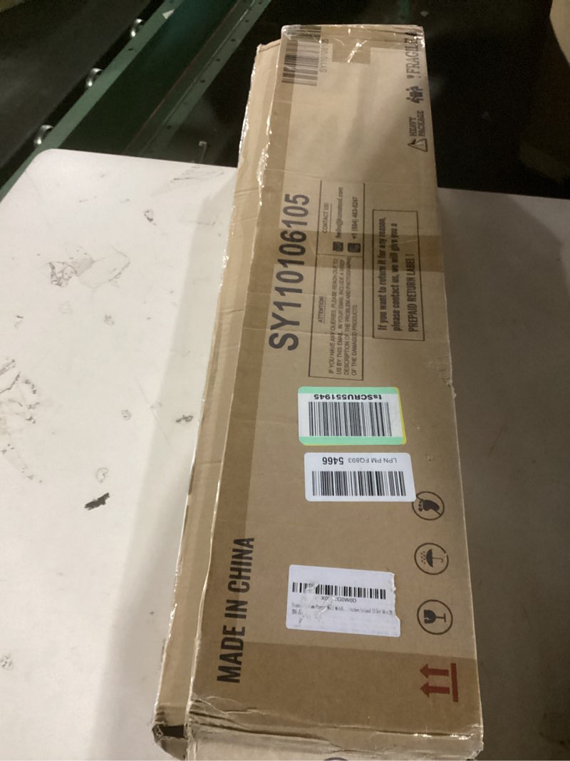 Condition photo showing New/Like New for hungbak 4 set of 16" x 20" pre-cut accent wall molding trim kit, peel and stick premade wainscoting panels for interior decoration, ready to assemble chair rail moulding 16" x 20" 4-frame