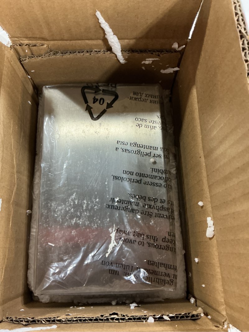 Condition photo showing New/Like New for Livex Lighting, 24671-91, Derby, Outdoor/Indoor ADA Small Sconce, Brushed Nickel