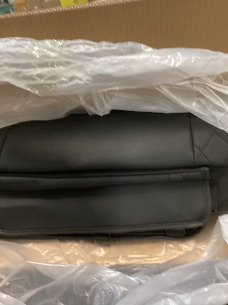 Condition photo showing Good Condition for Super Cover® Car Seat Covers for Toyota Tacoma (Double Cab Only): 2024 2025 2026 (Gas Only) Full Leather Coverage for Tacoma 4th Pickup Accessories, Full Set Waterproof Seat Protector, Black
