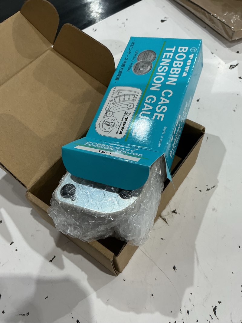 Condition photo showing Good Condition for ckpsms bobbin case tension gauge for l style - original factory towa #tm-1 (l-style bobbin case tension gauge)
