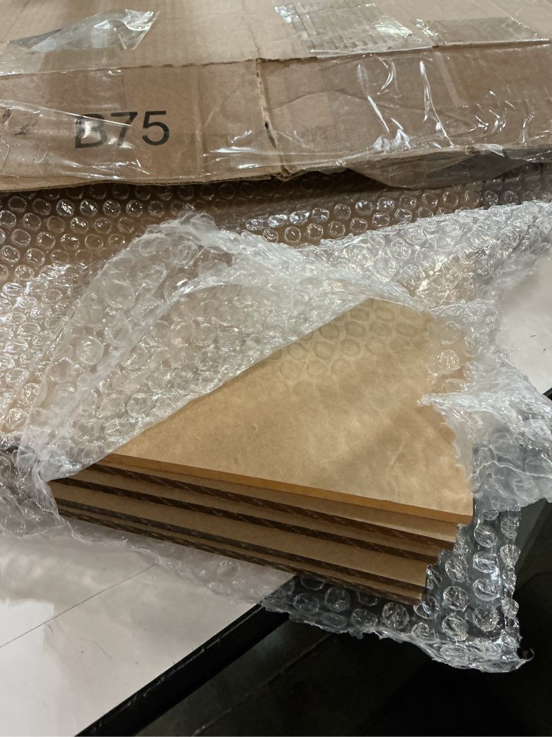 Condition photo showing Good Condition for (5 Pack) 16" x 20" Plexiglass Sheets 1/4 inch Thick (6mm), Clear Acrylic Sheets Panel Cut to Size Plexiglass Acrylic Board, Cut with Engraver, Power Saw or Hand Tools, No Laser Cut. 16" x 20" (5 pack) 6mm Thick (1/4")