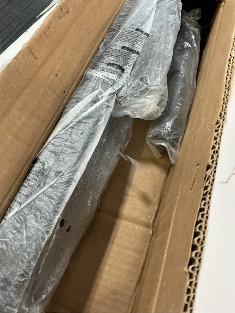 Condition photo showing As Is for bed slats center support system - 4 cross rails and 8 adjustable legs,replacement support legs for full,queen and king,california king metal/wood/upholstered bed 4cross rail