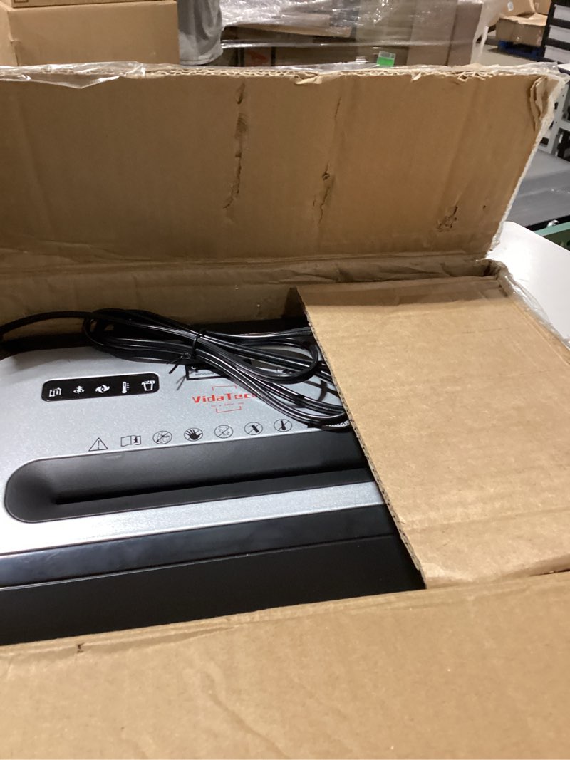 Condition photo showing New/Like New for Paper Shredder for Home Office14-Sheet 60-Mins Micro Cut Shredder with US Patented Blade,Shred Card/CD/Clip/Staple,for Home Use Heavy Duty,AUTO Jam Proof,5.3-Gallon Pullout Bin(ETL) 14-Sheet Micro Cut