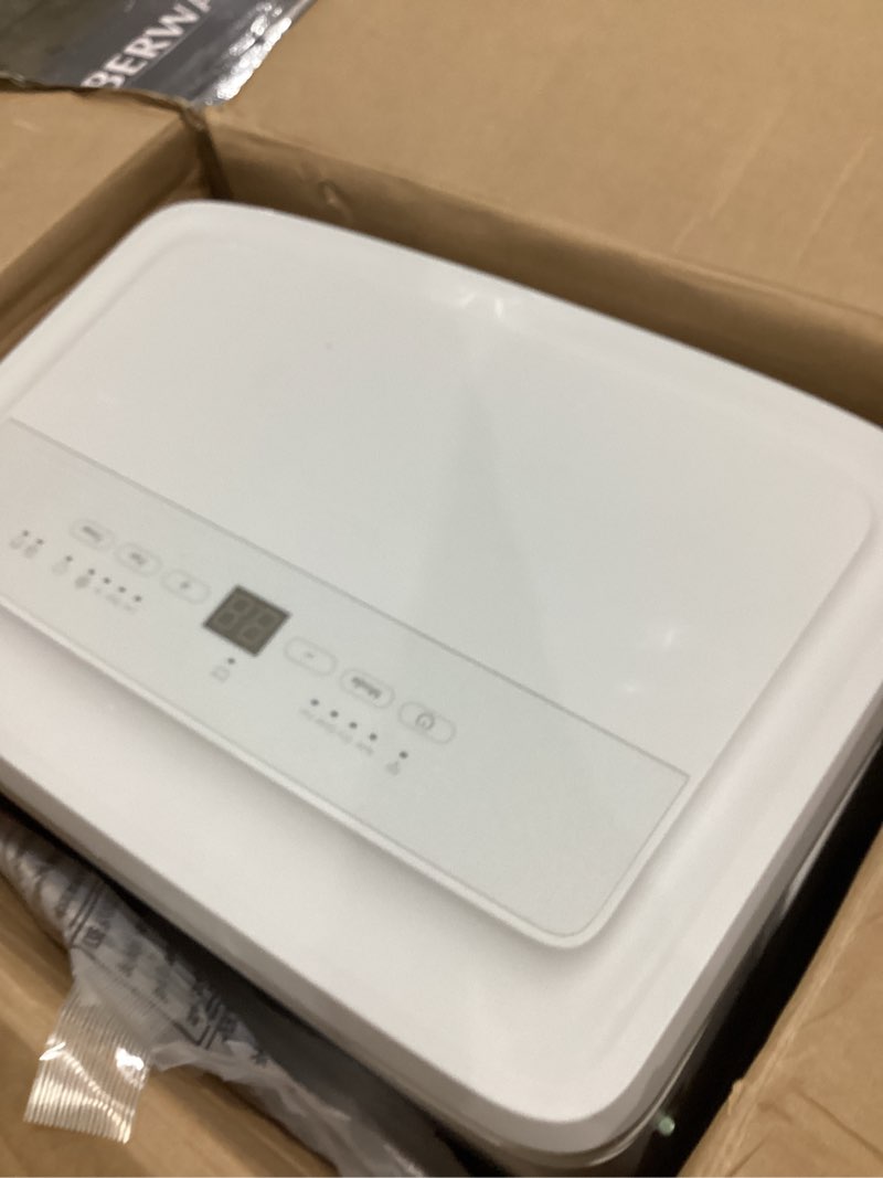 Condition photo showing Good Condition for frigidaire 35-pint portable dehumidifier with wi-fi and energy star certification for small/medium/large rooms & basements, custom humidity control, auto shut off, white