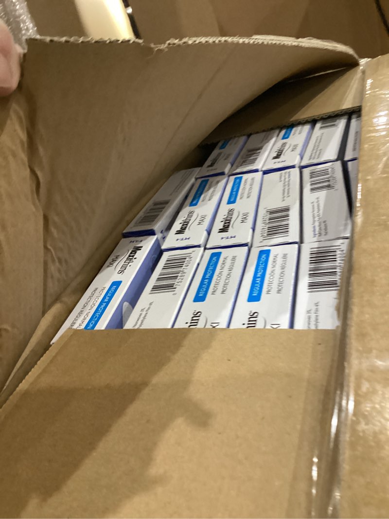 Condition photo showing Good Condition for HOSPECO Maxithins Vended Sanitary Napkins #4, Maxi, 250 Individually Boxed Napkins/carton