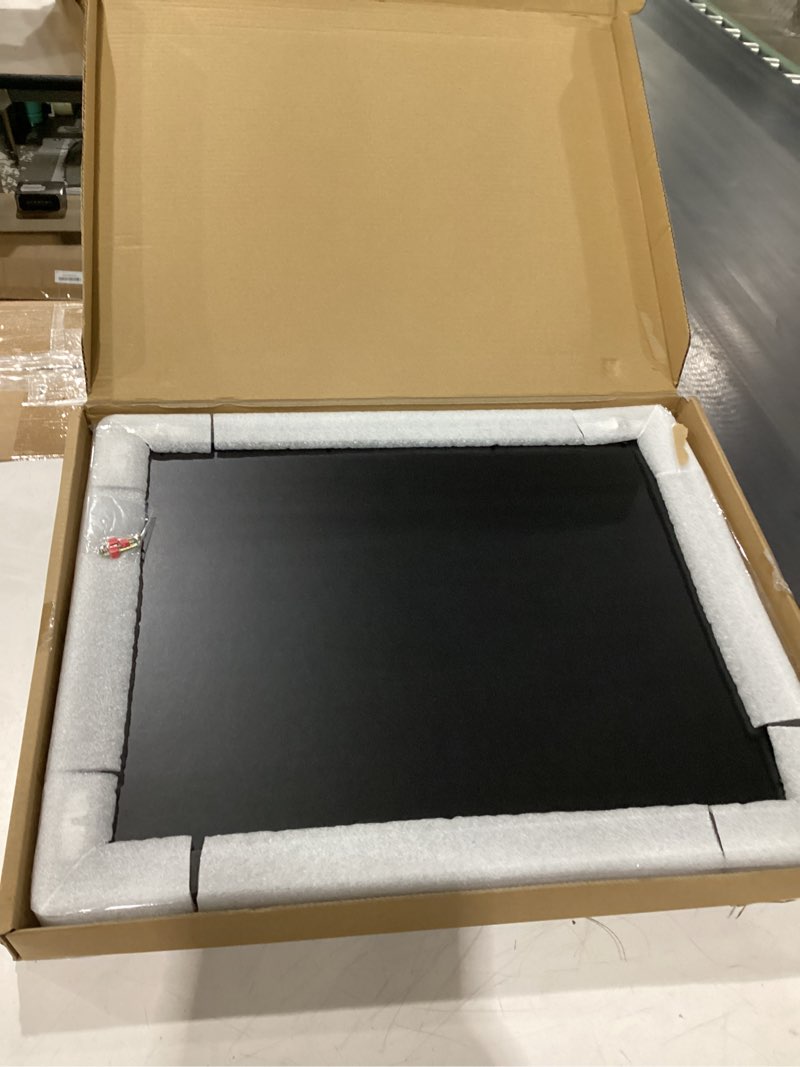 Condition photo showing New/Like New for 16x20inches picture frames: wooden 16x20 frames for home wall arts decor, country rustic photo frames for photos, artwork, gallery wall mount frame with acrylic glass and mdf board 16"x20" balck&brown