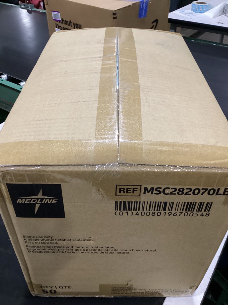 Condition photo showing New/Like New for medline super absorbent underpad, 36" x 36", 50 count, extra large disposable incontinence pads, protective bed pads, chucks, for kids, adults, elderly, furniture & surface protection pee pad