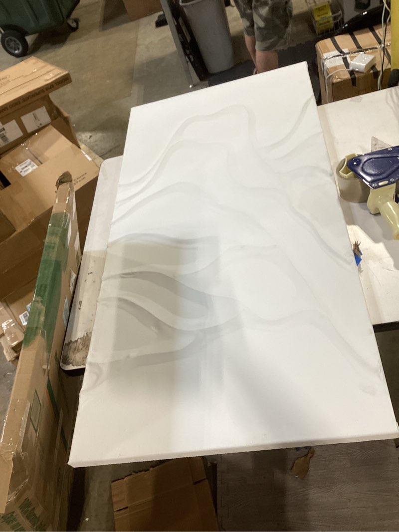 Condition photo showing Good Condition for 3d wall panels for interior wall decormpvc textured panels, white accent wall panles for living room, bedroom, tv backgroun