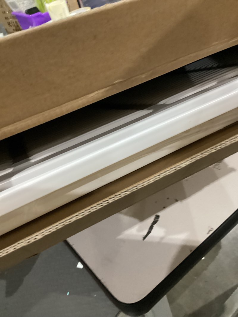 Condition photo showing Good Condition for Wxl_20 x 20 in Duct Opening, Steel Baseboard Return Air Grille with Removable Door, White HVAC Vent Cover Grill for Home Ceiling or Wall, Return Air Vent Cover for Wall Wxl_20 x 20 in White