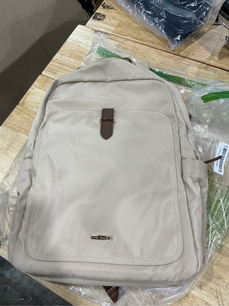 Condition photo showing Good Condition for golf supags laptop backpack purse for women fits 16 inch notebook casual daypack work travel college bookbag fashion computer bag (apricot, 16 inch) apricot 16 inch