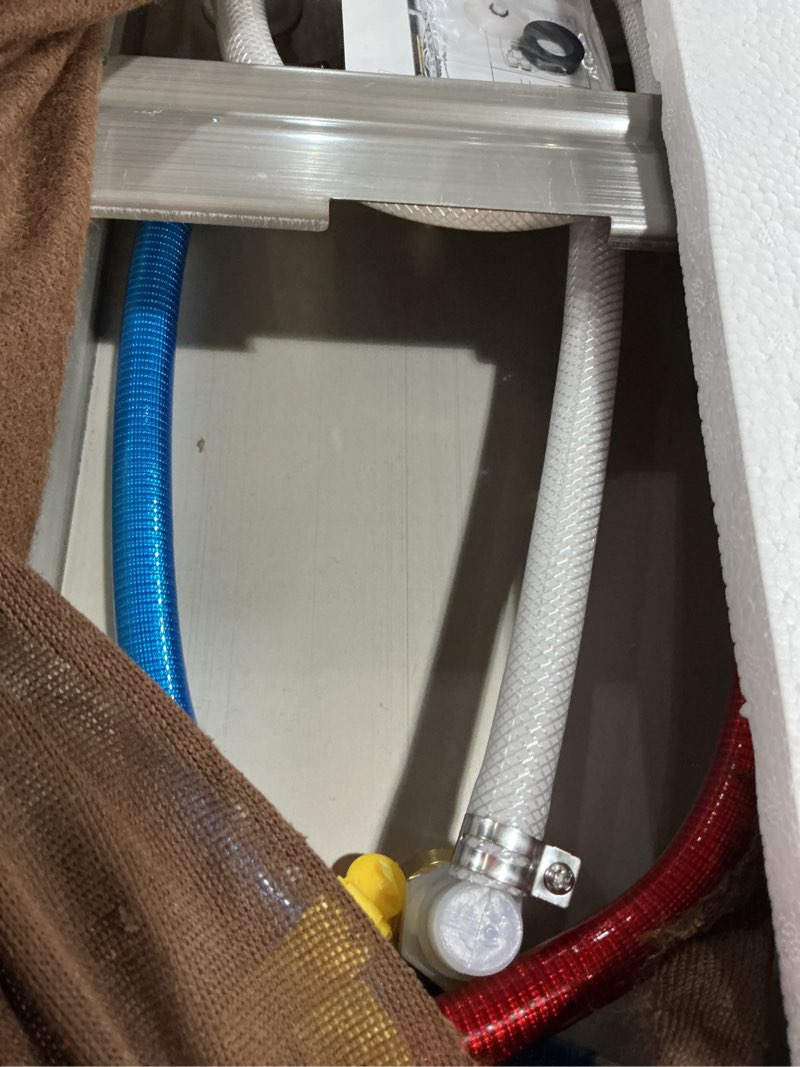 Condition photo showing Good Condition for ROVOGO Shower Panel Tower System - Use 4 Functions at the Same Time: Rain Shower, Handheld, Body Jets and Tub Spout, 304 Stainless Steel Shower Column with Adjustable Head, Brushed Brushed Panel+Chrome Fixtures