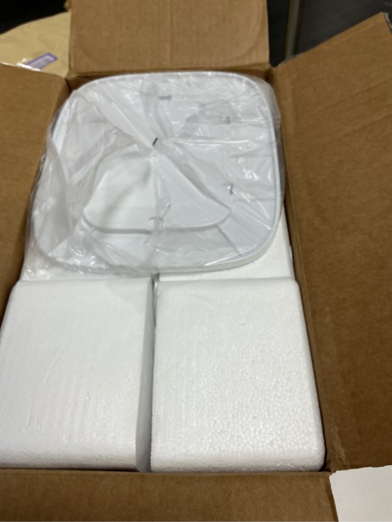 Condition photo showing Good Condition for Humidifiers Large Room Bedroom with 7 Colors Light,Honovos 8L 2.1Gal Quiet Ultrasonic Cool Mist Topfill Humidifier with 360° Nozzle 3 Speed Humidistat Essential Oil Tray for Baby Home Plant Yoga Sleep White
