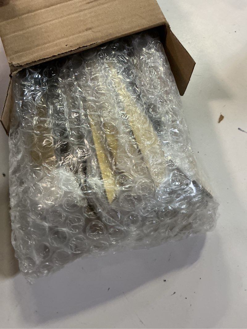 Condition photo showing New/Like New for cekee gold silverware set, 40 piece gold utensils set service for 8, stainless steel flatware set include knives spoons and forks cutlery set for kitchen home restaurant wedding, satin finish matte gold