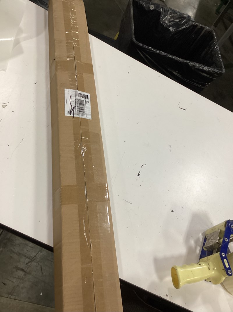 Condition photo showing New/Like New for 44" brass gold wrought iron plain balusters for staircase interior, 1/2" square hollow iron spindles, decorative stair railing, pack of 10 fit 1/2'' plain baluster