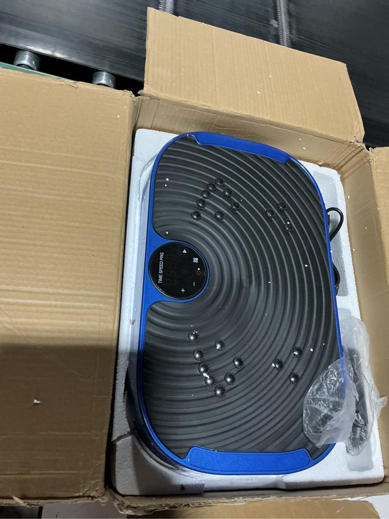 Condition photo showing Good Condition for axv vibration plate exercise machine whole body workout vibrate fitness platform lymphatic drainage machine for weight loss shaping toning wellness home gyms workout