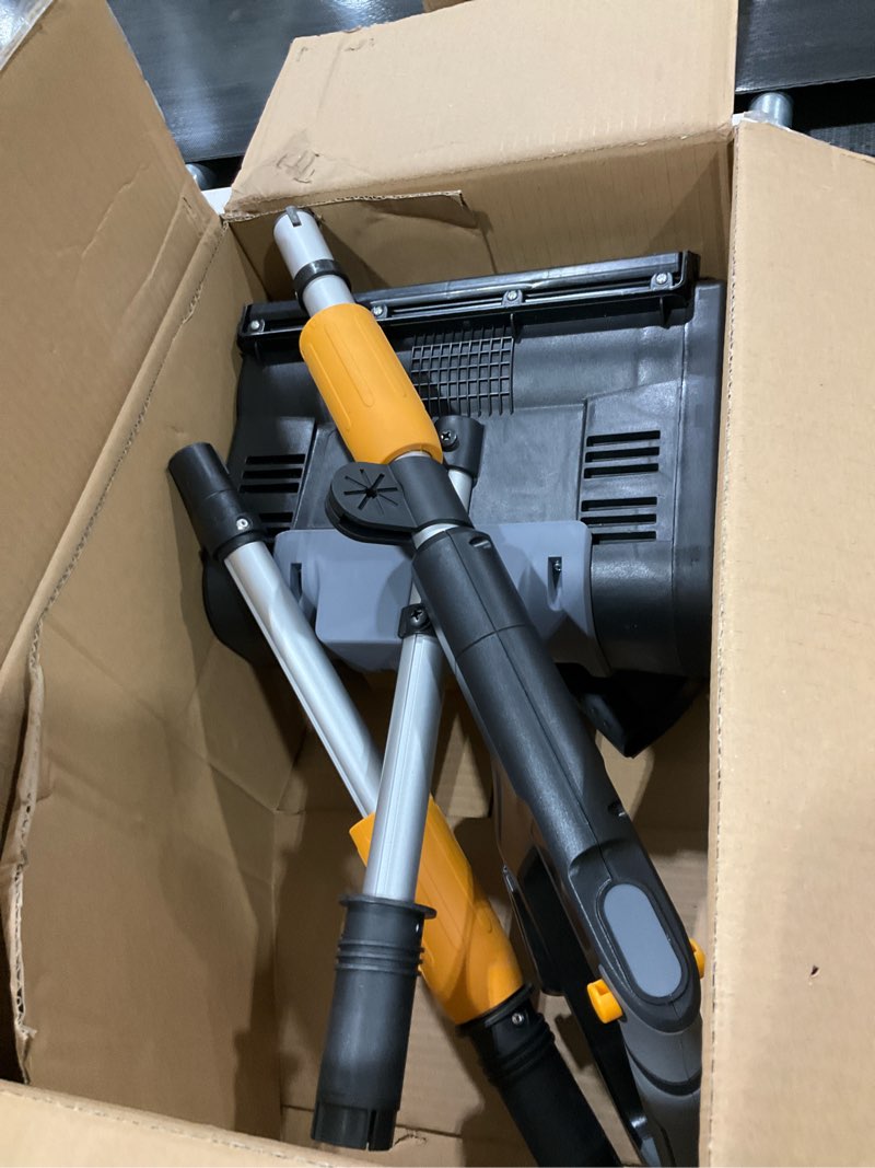 Condition photo showing Good Condition for Cordless Snow Shovel Compatible with DeWalt 20V Max Battery, 11" Electric Snow Blower w/ 20FT Max Throw & Adjustable Handle, Snow Thrower for Driveway, Deck, Patio, Steps(Tool Only) Black (Battery and charger not included)