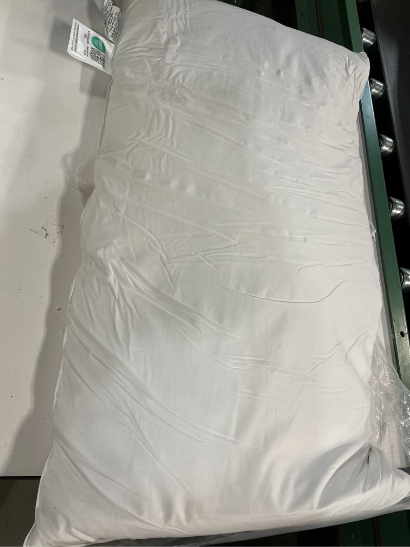 Condition photo showing As Is for (Similar)Hypoallergenic Bamboo Viscose Shell, Soft King Size Bed Pillow with Down Alternative Filling, Oeko-Tex Certified, Luxury Hotel Quality for Back, Stomach and Side Sleepers