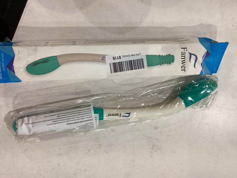 Condition photo showing New/Like New for fanwer toilet aids tools,long reach comfort wipe,extends your reach over 15" grips toilet paper or pre-moistened wipes white 1 count (pack of 1)
