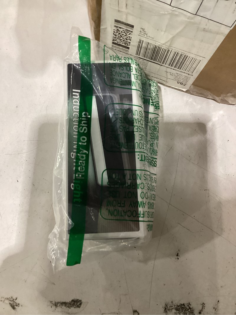Condition photo showing As Is for rechargeable motion sensor night lights, 3 color temperatures, 1800mah led motion activated nightlight, auto & always-on, stick-on indoor light for bathroom, kitchen, stairs, hallway, closet,bedroom 2